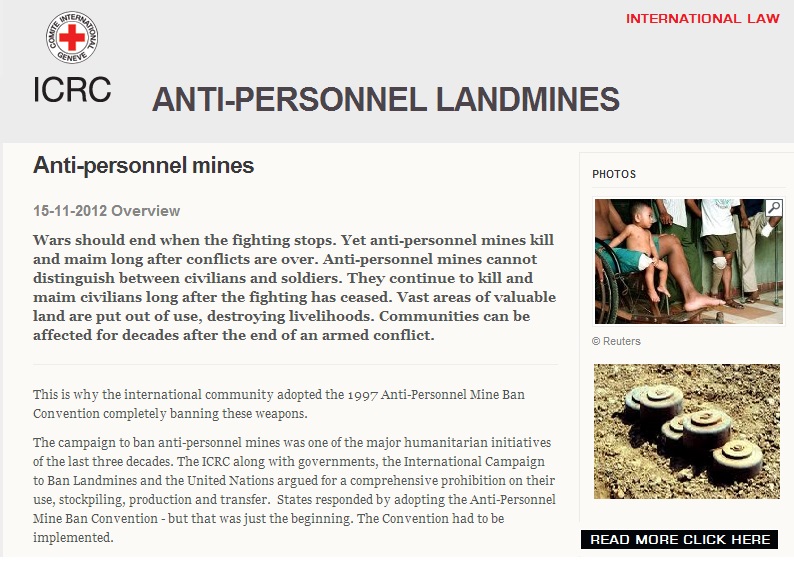 ICRC Landmine Laws